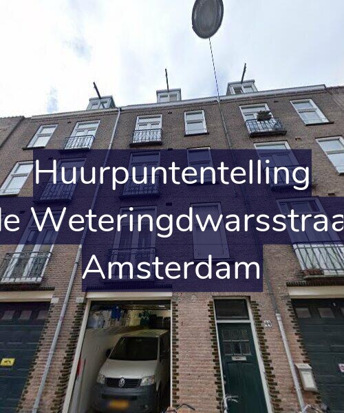 Foto gevel Huurpuntentelling voor Tweede Weteringdwarsstraat 44-1, Amsterdam