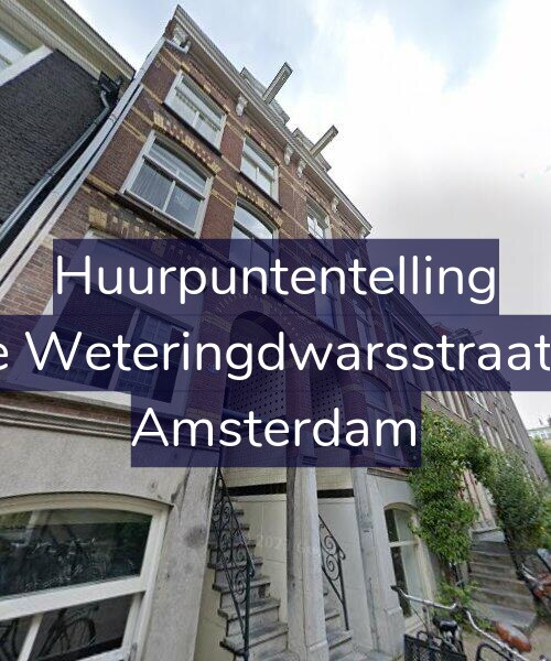 Foto gevel Huurpuntentelling voor Tweede Weteringdwarsstraat 69-AO, Amsterdam