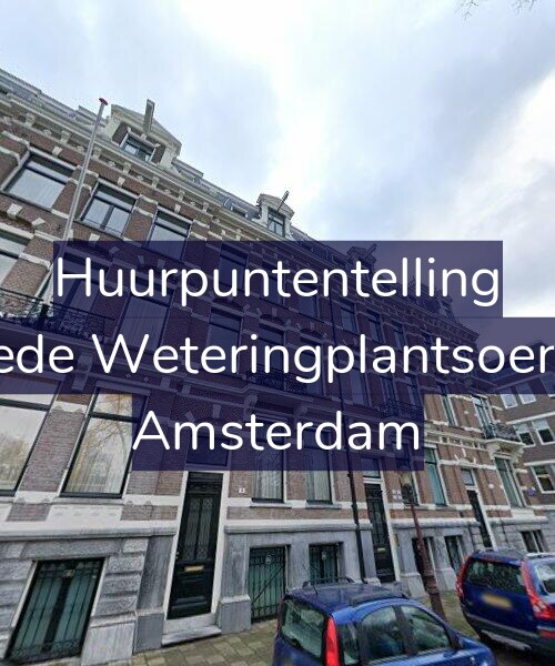 Foto gevel Huurpuntentelling voor Tweede Weteringplantsoen 9-A, Amsterdam