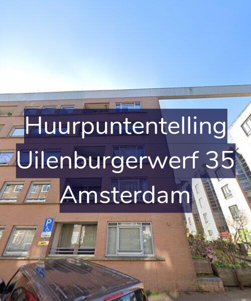 Foto gevel Huurpuntentelling voor Uilenburgerwerf 35, Amsterdam