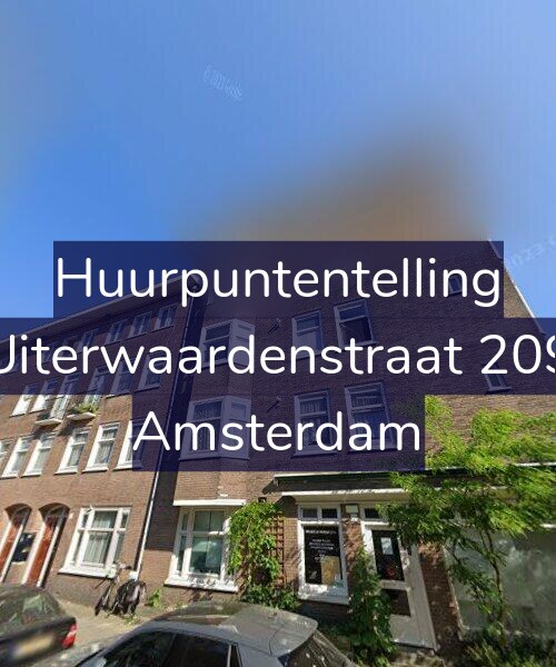 Foto gevel Huurpuntentelling voor Uiterwaardenstraat 209, Amsterdam