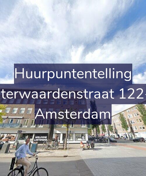 Foto gevel Huurpuntentelling voor Uiterwaardenstraat 122-2, Amsterdam