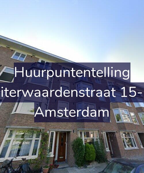 Foto gevel Huurpuntentelling voor Uiterwaardenstraat 15-H, Amsterdam