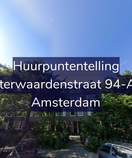 Foto gevel Huurpuntentelling voor Uiterwaardenstraat 94-AH, Amsterdam