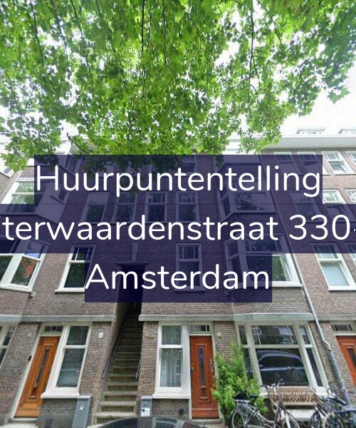 Foto gevel Huurpuntentelling voor Uiterwaardenstraat 330-3, Amsterdam