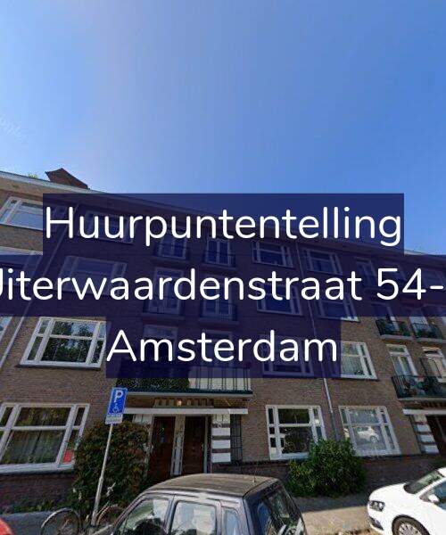 Foto gevel Huurpuntentelling voor Uiterwaardenstraat 54-3, Amsterdam