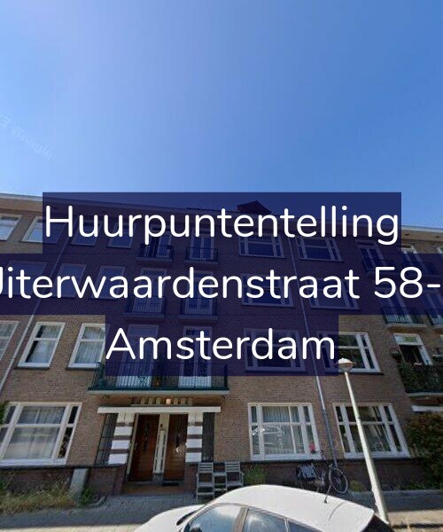Foto gevel Huurpuntentelling voor Uiterwaardenstraat 58-2, Amsterdam