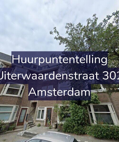 Foto gevel Huurpuntentelling voor Uiterwaardenstraat 302, Amsterdam