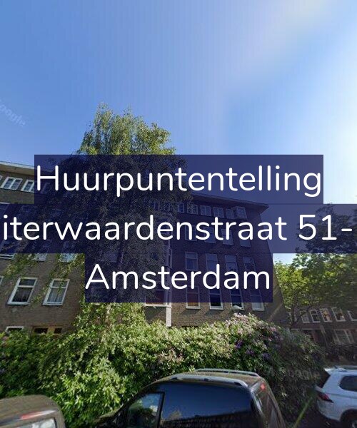 Foto gevel Huurpuntentelling voor Uiterwaardenstraat 51-H, Amsterdam