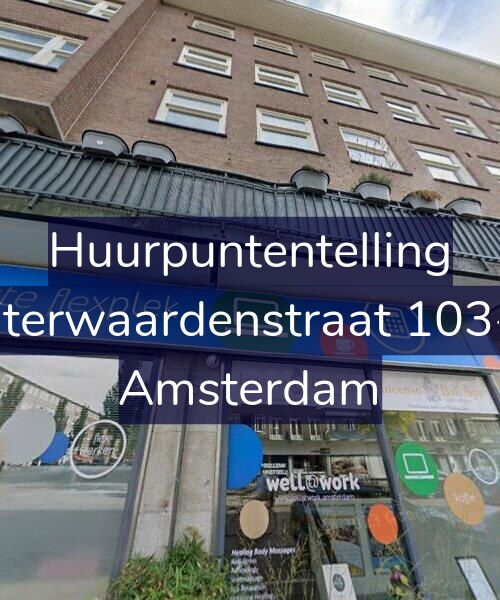 Foto gevel Huurpuntentelling voor Uiterwaardenstraat 103-3, Amsterdam