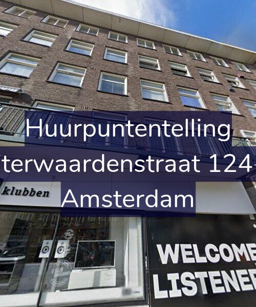 Foto gevel Huurpuntentelling voor Uiterwaardenstraat 124-2, Amsterdam