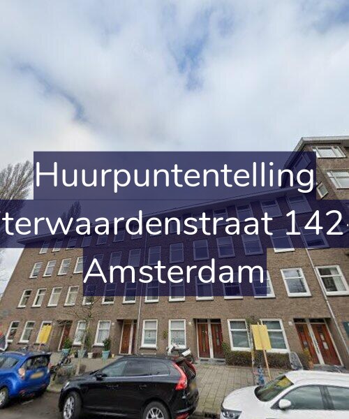 Foto gevel Huurpuntentelling voor Uiterwaardenstraat 142-1, Amsterdam