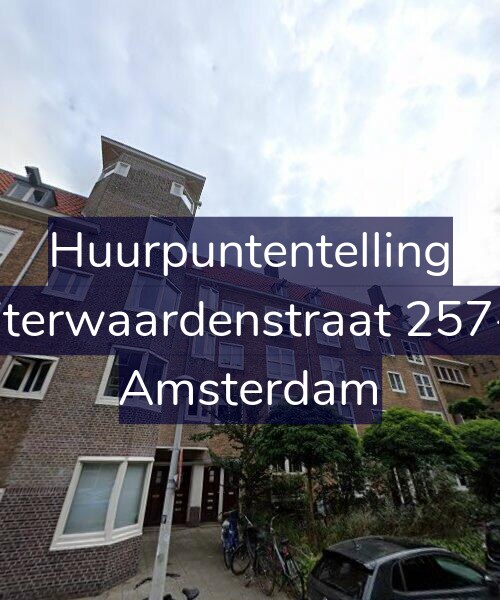 Foto gevel Huurpuntentelling voor Uiterwaardenstraat 257-3, Amsterdam
