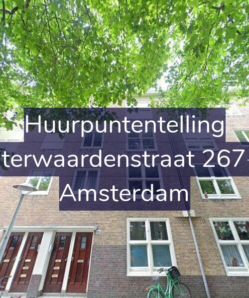 Foto gevel Huurpuntentelling voor Uiterwaardenstraat 267-3, Amsterdam