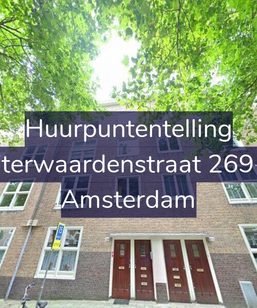 Foto gevel Huurpuntentelling voor Uiterwaardenstraat 269-1, Amsterdam