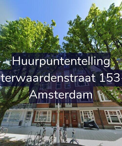 Foto gevel Huurpuntentelling voor Uiterwaardenstraat 153-2, Amsterdam