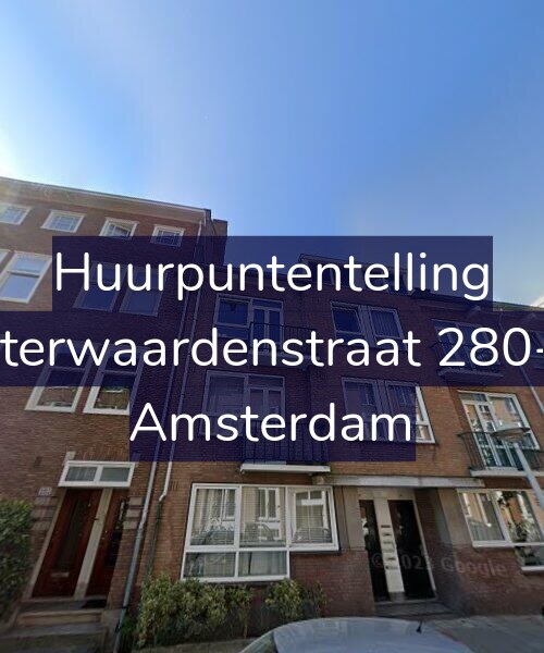 Foto gevel Huurpuntentelling voor Uiterwaardenstraat 280-H, Amsterdam
