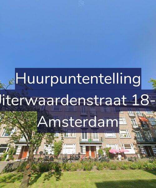 Foto gevel Huurpuntentelling voor Uiterwaardenstraat 18-2, Amsterdam