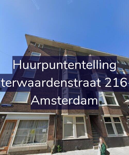 Foto gevel Huurpuntentelling voor Uiterwaardenstraat 216-2, Amsterdam