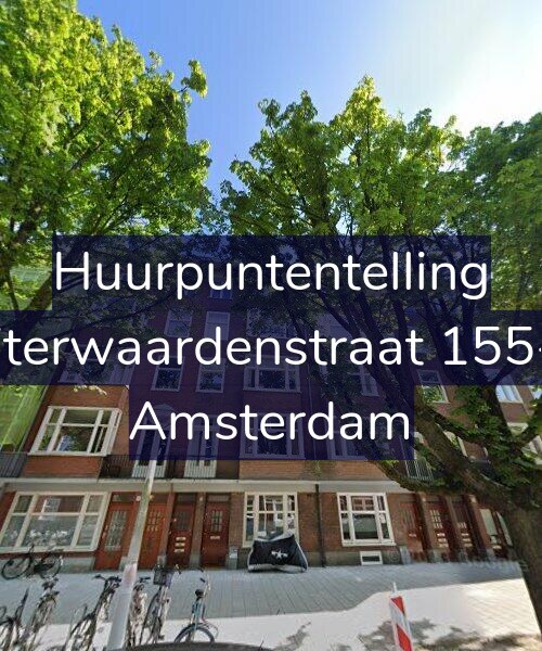 Foto gevel Huurpuntentelling voor Uiterwaardenstraat 155-3, Amsterdam