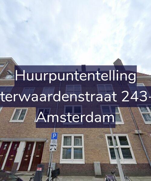 Foto gevel Huurpuntentelling voor Uiterwaardenstraat 243-H, Amsterdam