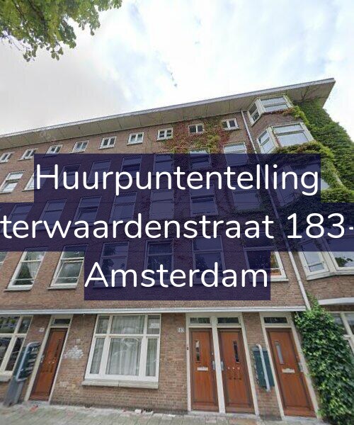 Foto gevel Huurpuntentelling voor Uiterwaardenstraat 183-H, Amsterdam