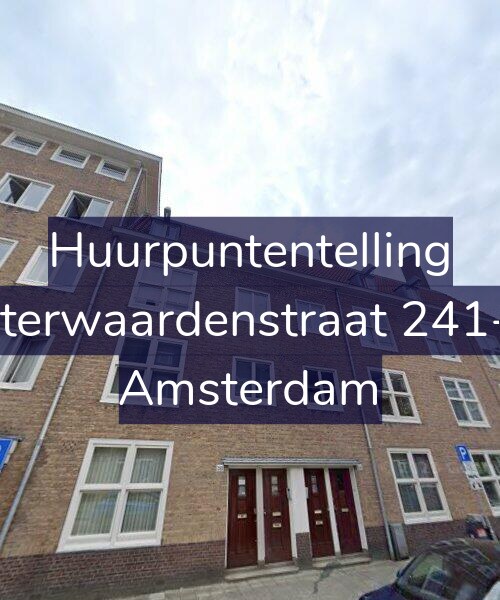 Foto gevel Huurpuntentelling voor Uiterwaardenstraat 241-H, Amsterdam