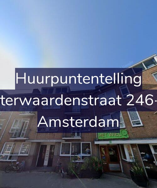 Foto gevel Huurpuntentelling voor Uiterwaardenstraat 246-H, Amsterdam