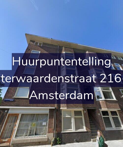 Foto gevel Huurpuntentelling voor Uiterwaardenstraat 216-4, Amsterdam