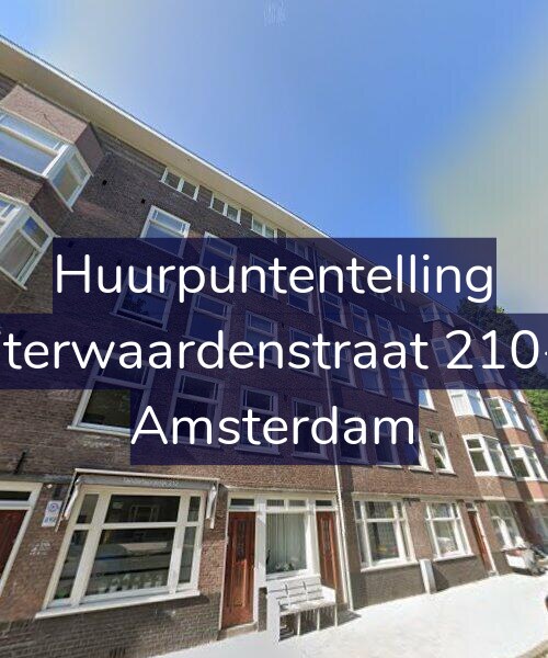 Foto gevel Huurpuntentelling voor Uiterwaardenstraat 210-2, Amsterdam