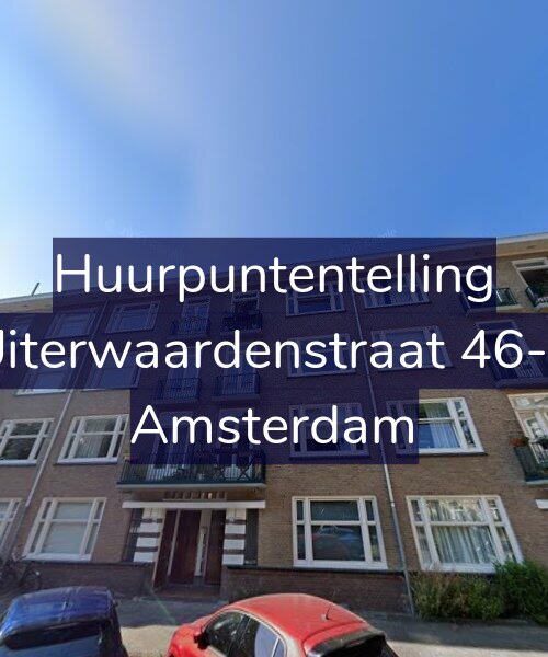 Foto gevel Huurpuntentelling voor Uiterwaardenstraat 46-1, Amsterdam