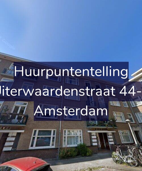 Foto gevel Huurpuntentelling voor Uiterwaardenstraat 44-1, Amsterdam