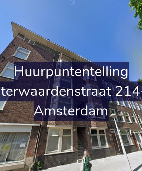 Foto gevel Huurpuntentelling voor Uiterwaardenstraat 214-3, Amsterdam