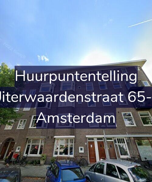 Foto gevel Huurpuntentelling voor Uiterwaardenstraat 65-2, Amsterdam
