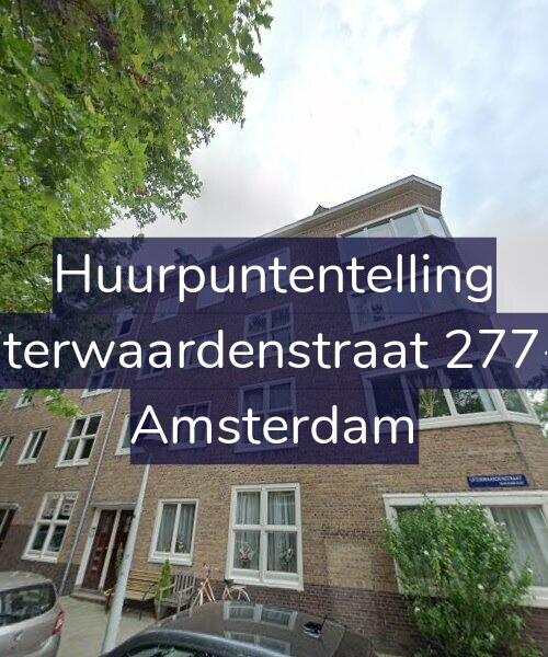 Foto gevel Huurpuntentelling voor Uiterwaardenstraat 277-2, Amsterdam