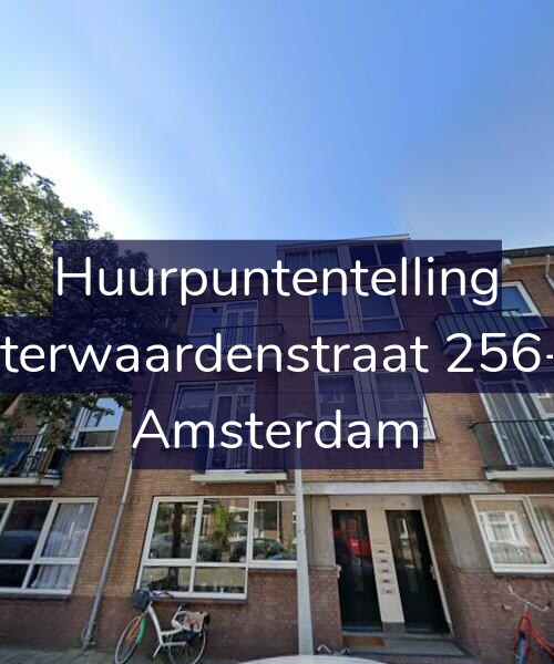 Foto gevel Huurpuntentelling voor Uiterwaardenstraat 256-H, Amsterdam