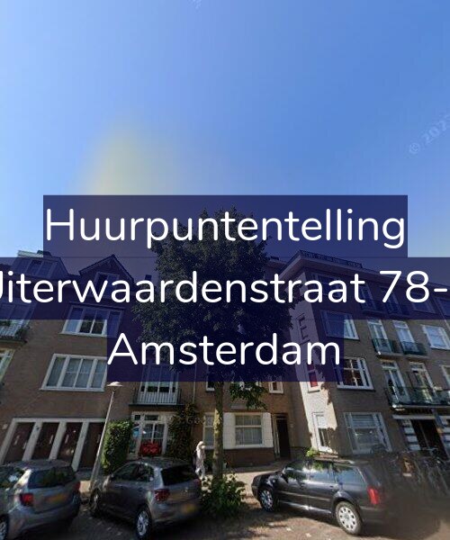 Foto gevel Huurpuntentelling voor Uiterwaardenstraat 78-2, Amsterdam