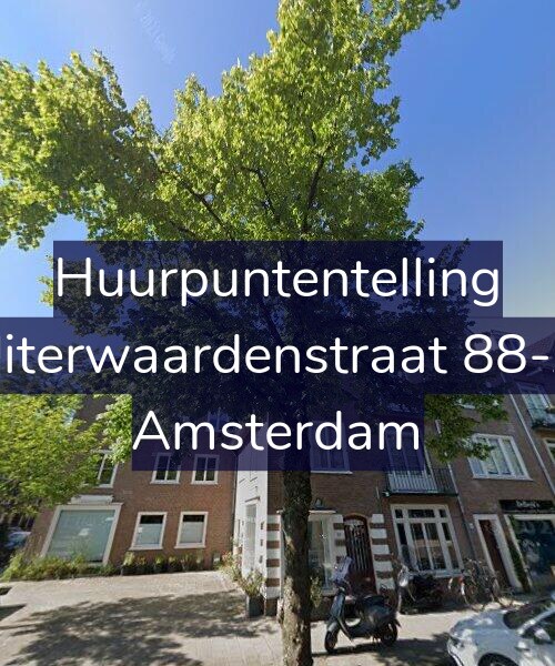 Foto gevel Huurpuntentelling voor Uiterwaardenstraat 88-A, Amsterdam
