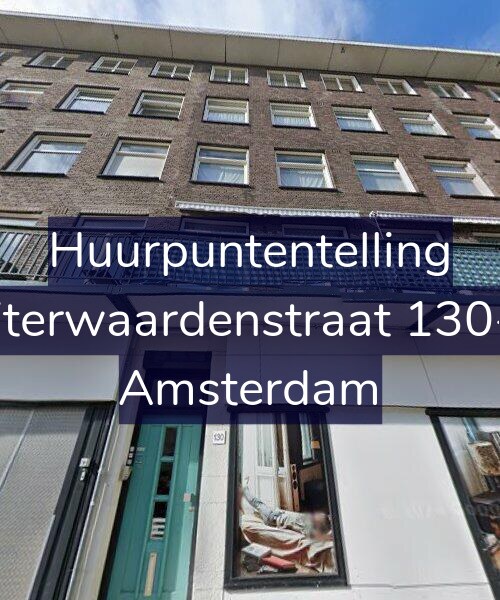 Foto gevel Huurpuntentelling voor Uiterwaardenstraat 130-2, Amsterdam