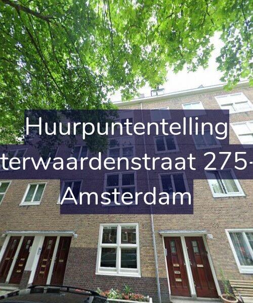 Foto gevel Huurpuntentelling voor Uiterwaardenstraat 275-H, Amsterdam