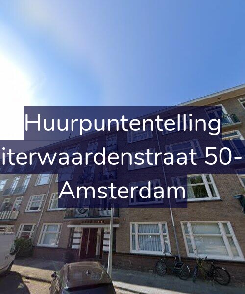 Foto gevel Huurpuntentelling voor Uiterwaardenstraat 50-H, Amsterdam