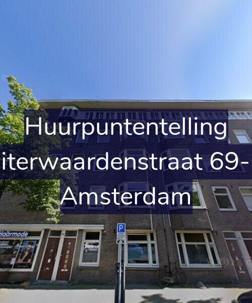 Foto gevel Huurpuntentelling voor Uiterwaardenstraat 69-H, Amsterdam