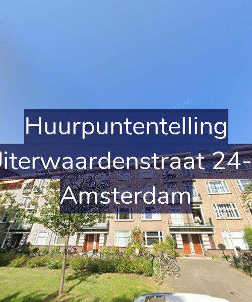 Foto gevel Huurpuntentelling voor Uiterwaardenstraat 24-3, Amsterdam