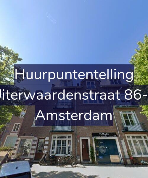 Foto gevel Huurpuntentelling voor Uiterwaardenstraat 86-2, Amsterdam