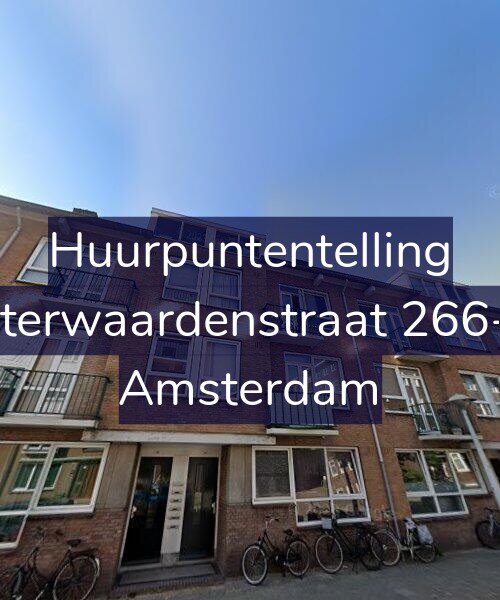 Foto gevel Huurpuntentelling voor Uiterwaardenstraat 266-H, Amsterdam