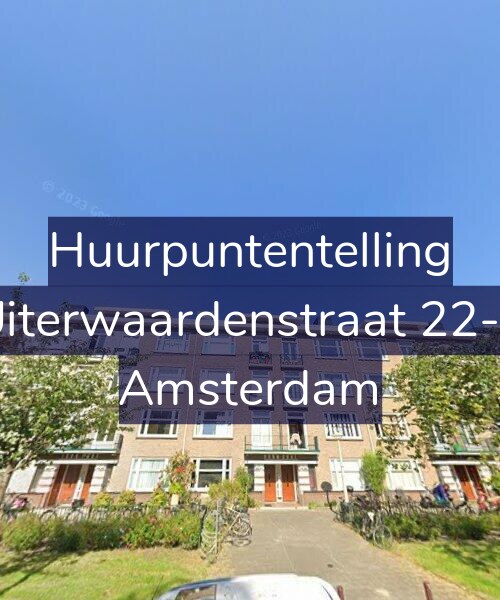 Foto gevel Huurpuntentelling voor Uiterwaardenstraat 22-1, Amsterdam