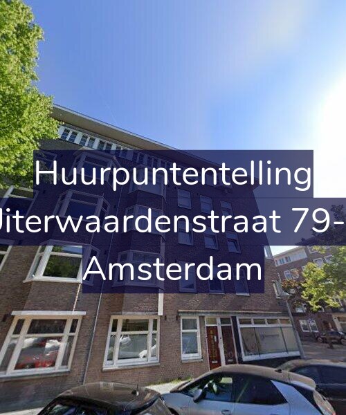 Foto gevel Huurpuntentelling voor Uiterwaardenstraat 79-1, Amsterdam