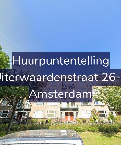 Foto gevel Huurpuntentelling voor Uiterwaardenstraat 26-3, Amsterdam