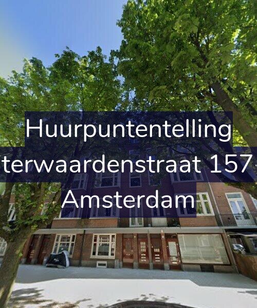 Foto gevel Huurpuntentelling voor Uiterwaardenstraat 157-3, Amsterdam