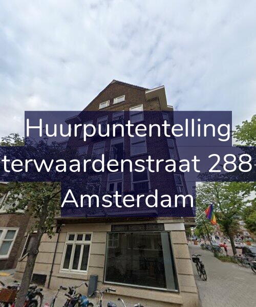 Foto gevel Huurpuntentelling voor Uiterwaardenstraat 288-2, Amsterdam